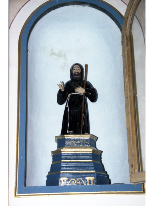 San Francesco di Paola (reliquiario - a statua) - ambito Italia meridionale (sec. XVIII)