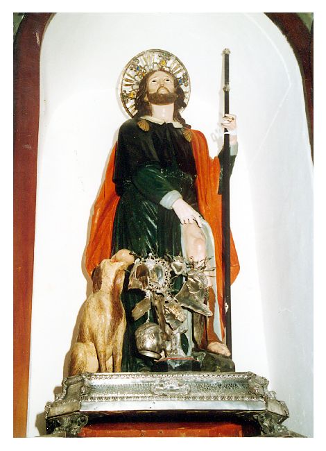 San Rocco (statua) - ambito Italia meridionale (sec. XIX)