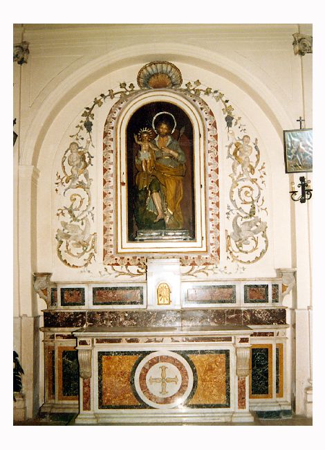 altare - ambito Italia meridionale (prima metà sec. XIX)