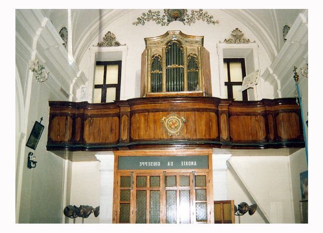 cantoria - ambito Italia meridionale (sec. XVIII)