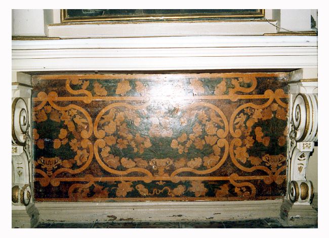 paliotto - ambito pugliese (seconda metà sec. XVII)