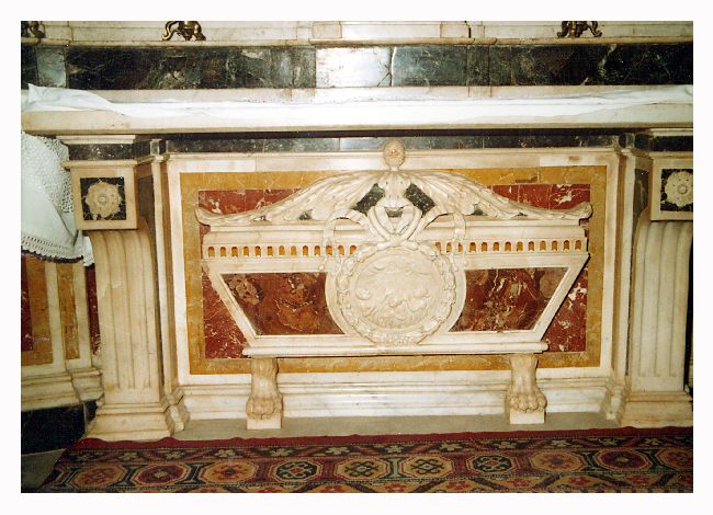 paliotto - ambito napoletano (sec. XIX)