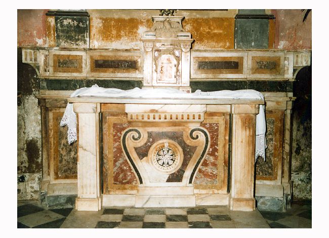 tabernacolo - ambito napoletano (sec. XIX)