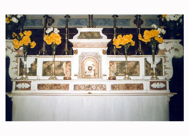 altare maggiore - ambito pugliese (sec. XIX)