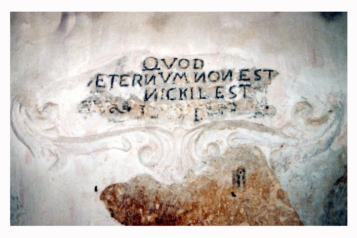 cartiglio - ambito pugliese (secc. XVII/ XVIII)