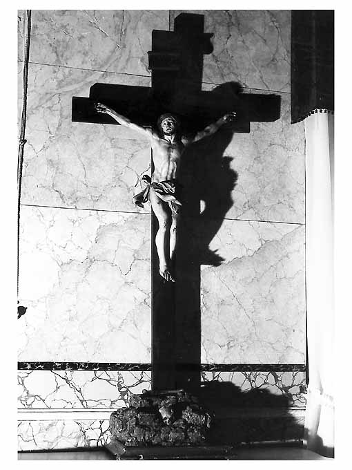Cristo crocifisso (scultura) - produzione Italia meridionale (secc. XVIII/ XX)