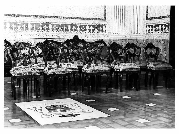 sedia, serie - produzione pugliese (sec. XIX)