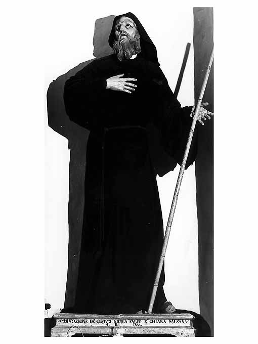 San Francesco di Paola (statua) - ambito pugliese (sec. XIX)