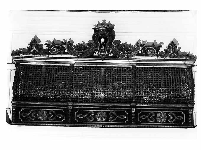 grata monastica - ambito pugliese (sec. XVIII)