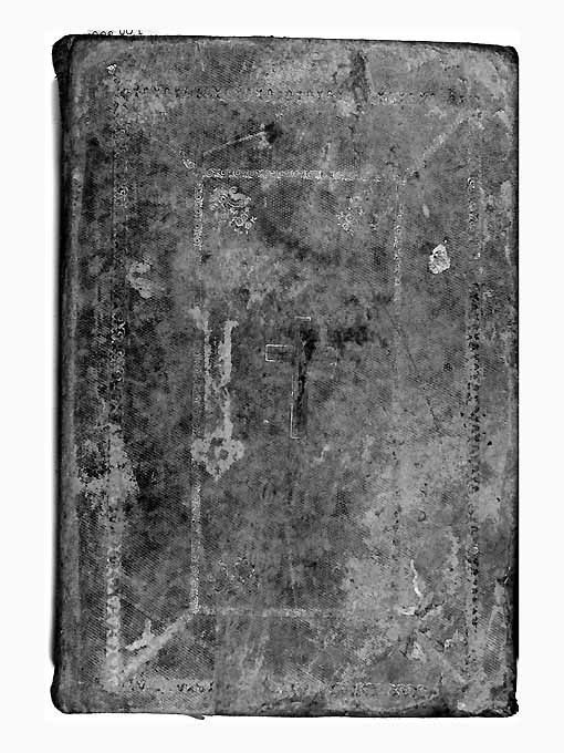 croce (coperta di libro liturgico, opera isolata) - ambito napoletano (sec. XIX)