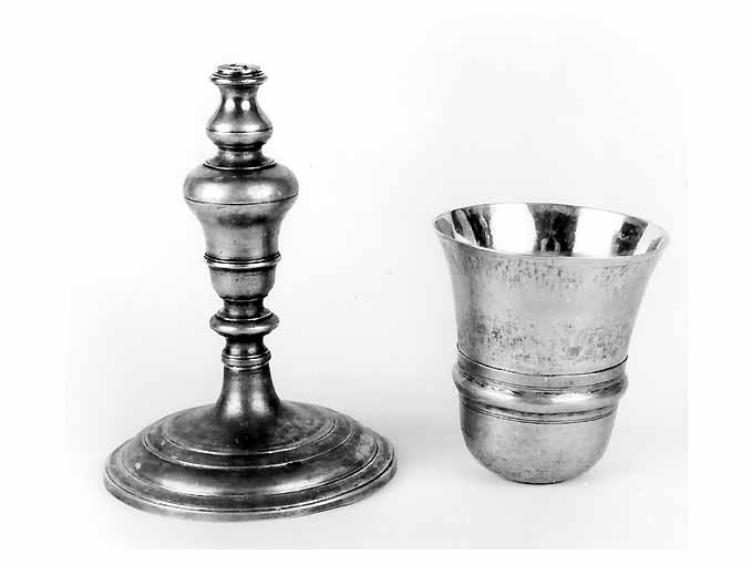 calice, opera isolata - manifattura napoletana (sec. XVIII)