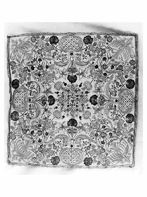 velo di calice, elemento d'insieme - manifattura Italia meridionale (metà sec. XIX)