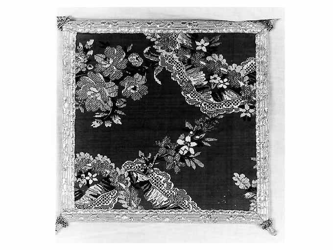 velo di calice, elemento d'insieme - manifattura francese (?) (metà sec. XVIII)