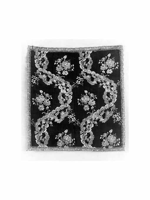 borsa, elemento d'insieme - manifattura francese (?) (metà sec. XVIII)