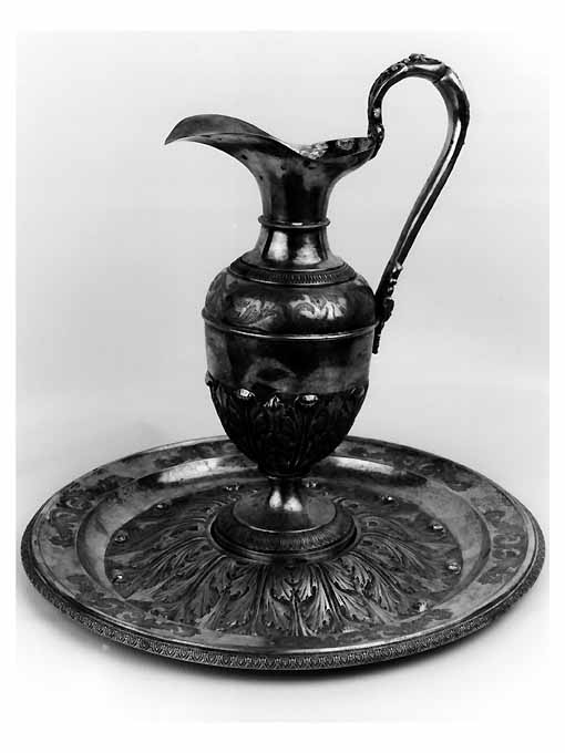 servizio da lavabo, opera isolata di Pocaterra Giuseppe (sec. XIX)