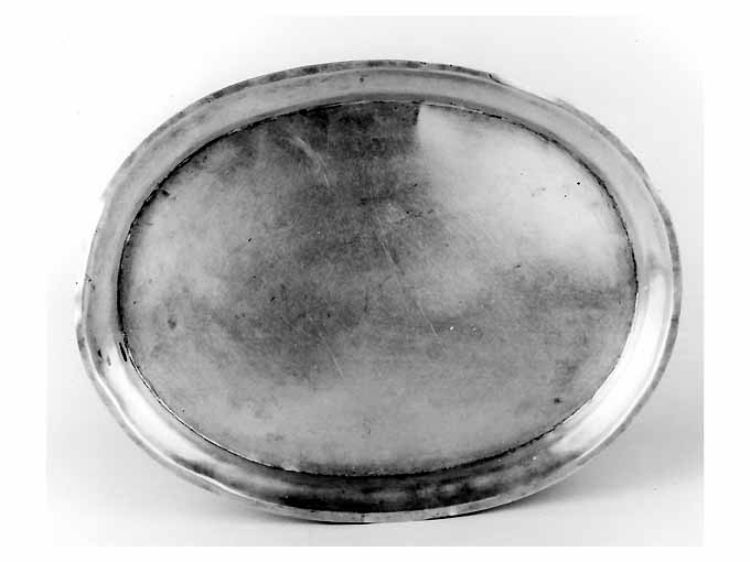 vassoio, opera isolata - ambito romano (?) (seconda metà sec. XIX)