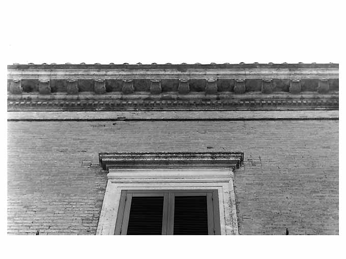 cornicione - ambito Italia meridionale (secc. XVIII/ XIX)