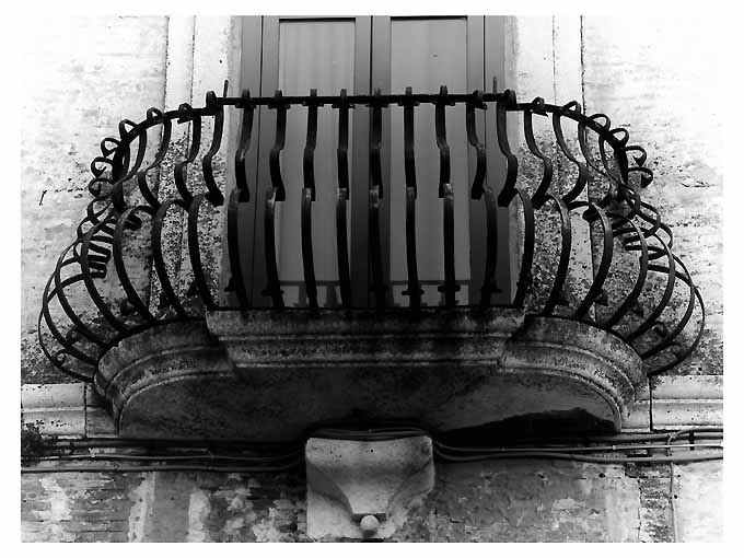 balcone, serie - ambito Italia meridionale (sec. XVIII)