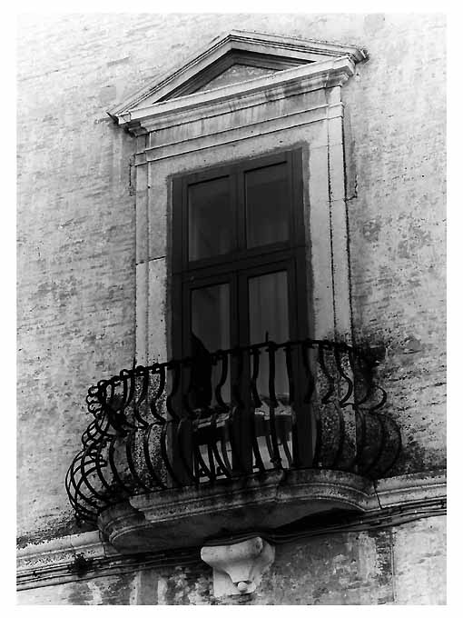 mostra di finestra, serie - ambito Italia meridionale (sec. XVIII)