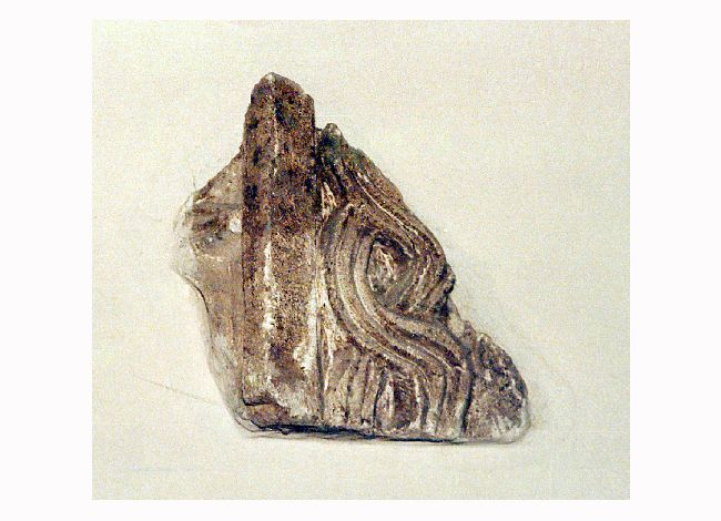 monofora, frammento - ambito Italia meridionale (secc. IX/ X)