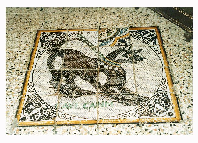 pavimento a mattonelle, frammento - ambito Italia meridionale (sec. XVIII)