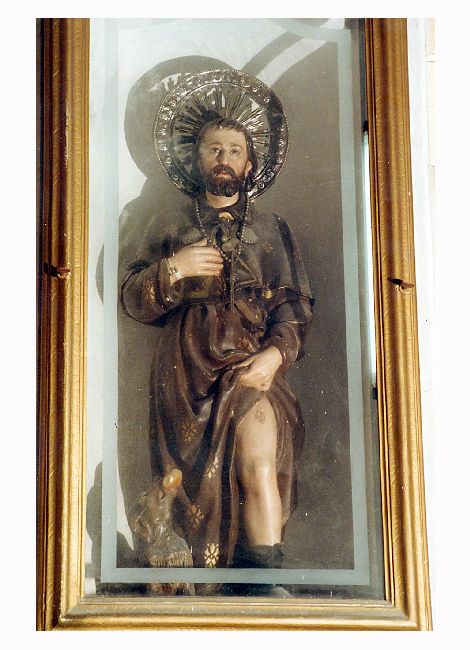 San Rocco (statua) - ambito pugliese (sec. XVII)