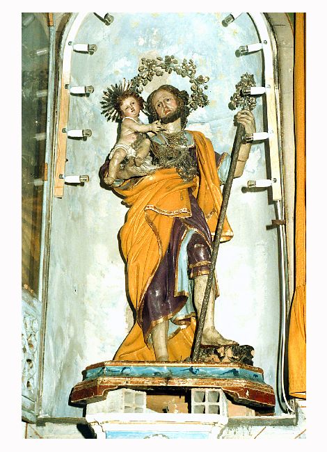 San Giuseppe e Gesù Bambino (statua) - ambito pugliese (sec. XVIII)