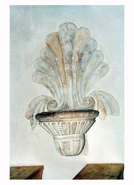 acquasantiera da parete - ambito Italia meridionale (sec. XVII)