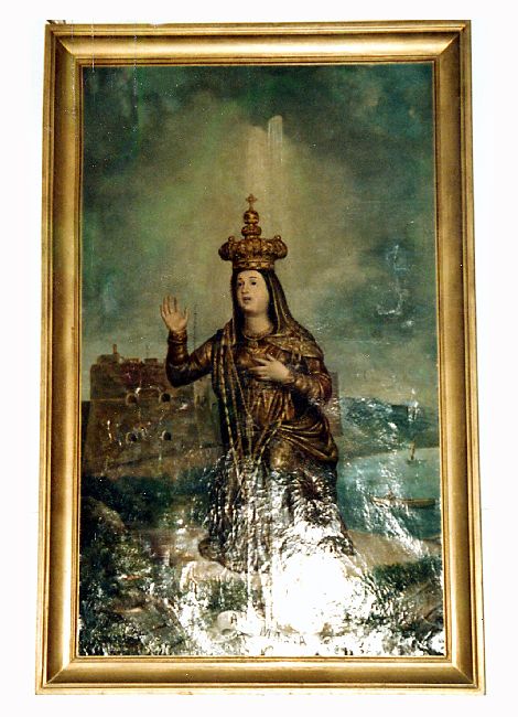 Santa Maria di Merino, Madonna annunciata (dipinto) di Marchiani E (sec. XX)