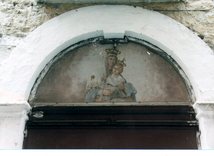 Madonna di Costantinopoli (dipinto) di Majalli G (sec. XX)