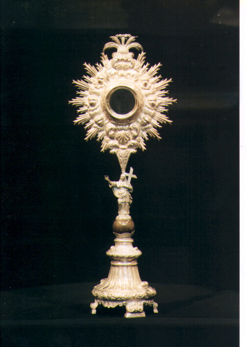 ostensorio - ambito Italia meridionale (sec. XIX)