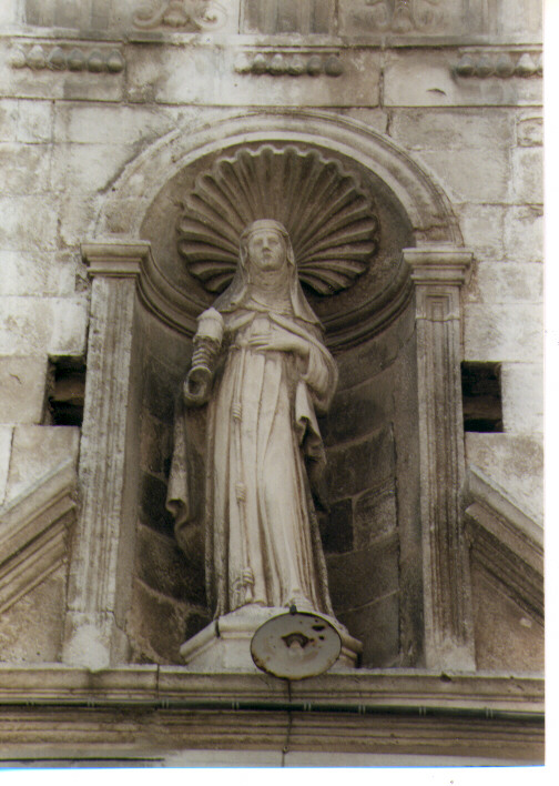 Santa Chiara (scultura) - ambito pugliese (sec. XVII)