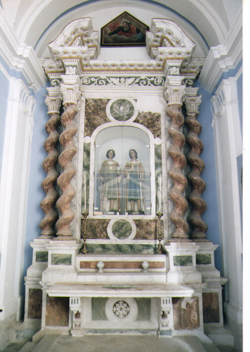 altare - ambito Italia meridionale (secc. XVIII/ XIX)