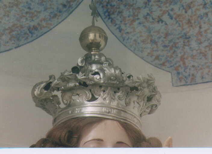 corona da statua - manifattura napoletana (sec. XIX)