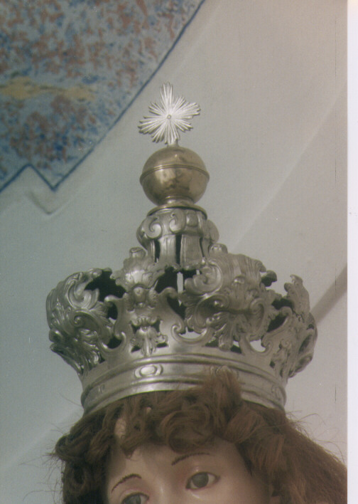 corona da statua - ambito napoletano (prima metà sec. XIX)