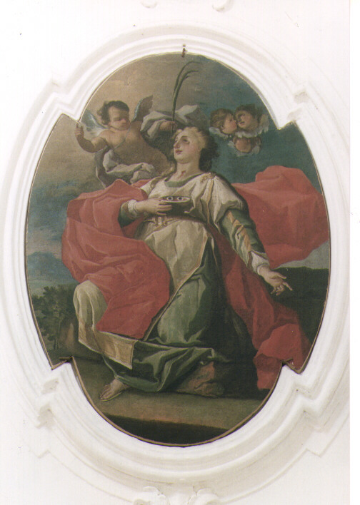 Santa Lucia (dipinto) - ambito pugliese (prima metà sec. XVIII)