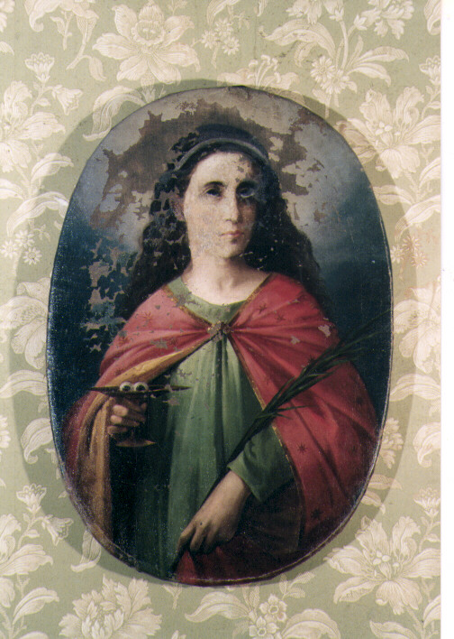 Santa Lucia (dipinto) - ambito pugliese (seconda metà sec. XIX)