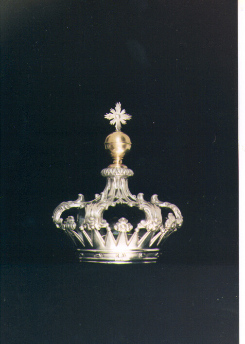 corona da statua - ambito napoletano (ultimo quarto sec. XVIII)