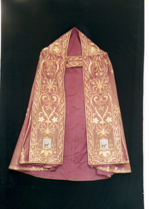 piviale - manifattura Italia meridionale (sec. XIX)