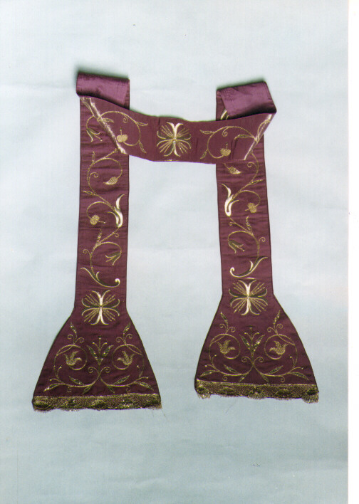 stola - manifattura Italia meridionale (sec. XIX)