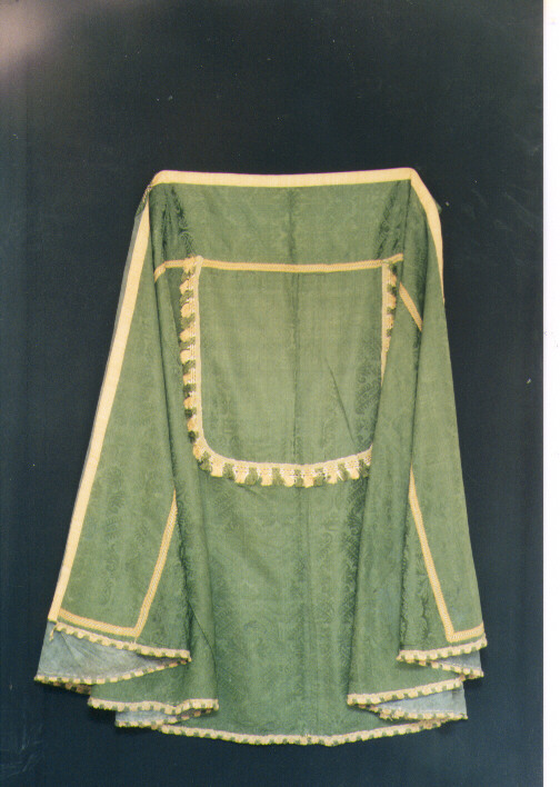 piviale - ambito Italia meridionale (prima metà sec. XVIII)