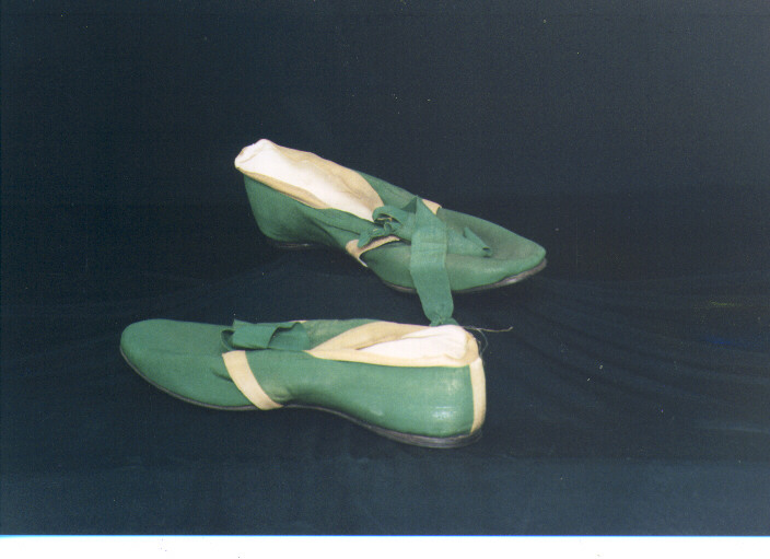 pantofola cerimoniali - ambito Italia meridionale (prima metà sec. XX)