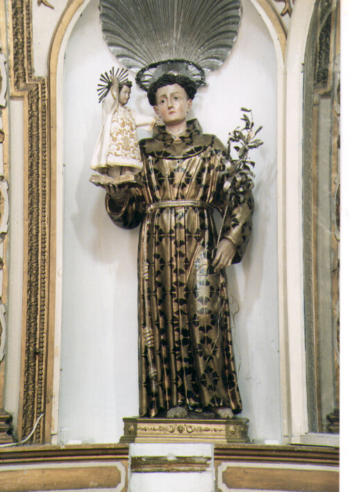 Sant'Antonio da Padova (statua) - manifattura pugliese (sec. XX)