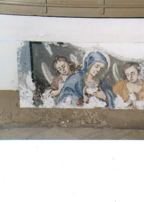 Madonna con angeli (dipinto) - ambito Italia meridionale (sec. XVII)