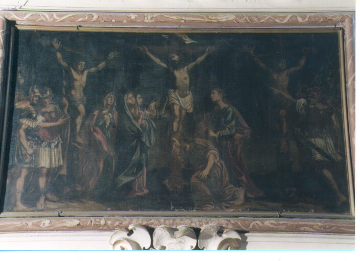 crocifissione di Cristo (dipinto) - ambito Italia meridionale (ultimo quarto sec. XVIII)