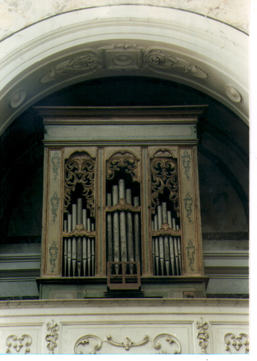 cassa d'organo - ambito Italia meridionale (seconda metà sec. XVIII)