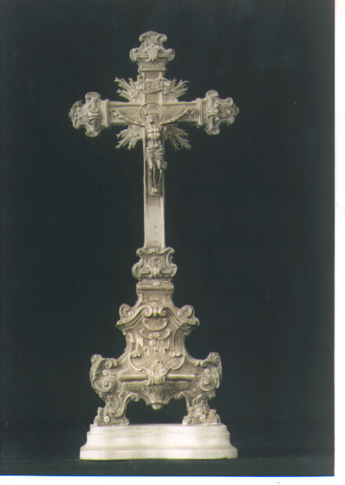croce d'altare di De Blasio Andrea (sec. XVIII)