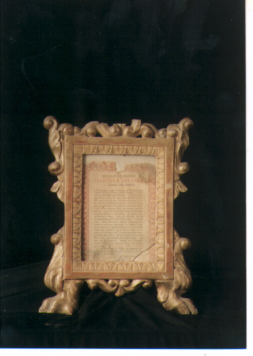 cartagloria, serie - ambito Italia meridionale (metà sec. XIX)