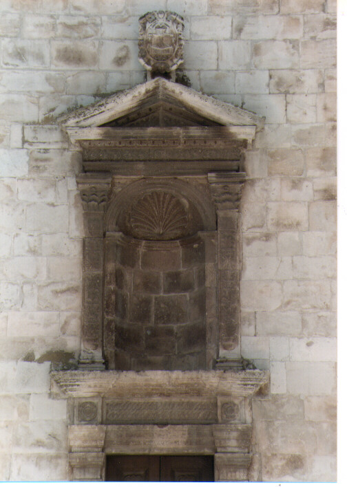 mostra di nicchia - ambito Italia meridionale (fine sec. XVI)