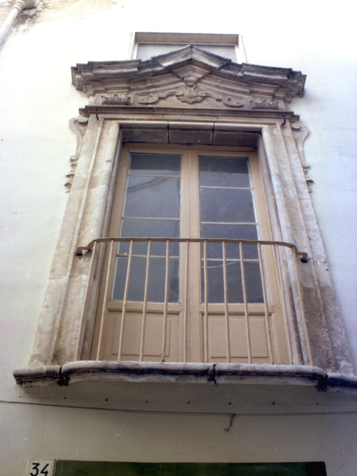 balcone - ambito Italia meridionale (metà sec. XVIII)